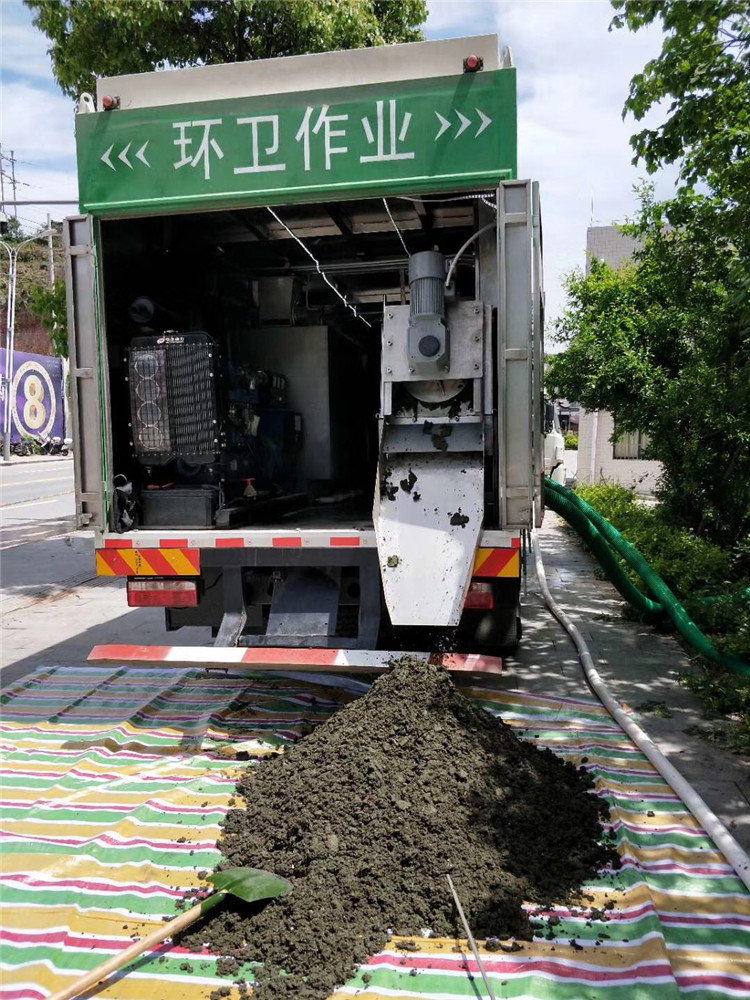 杨林尾镇淤泥干湿分离